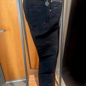 Scotch & Soda Japanese Selvedge black denim